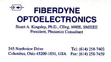 Old US Business Card