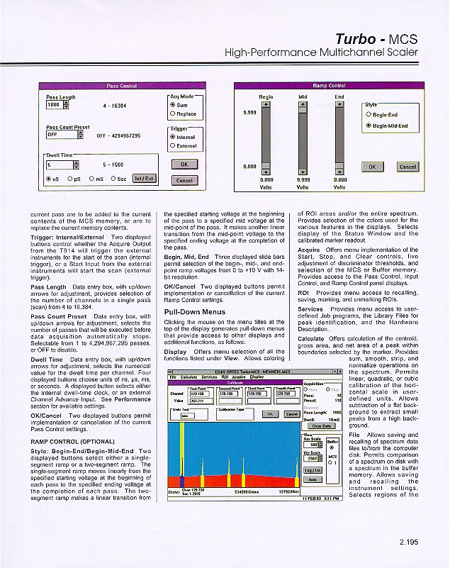 EG&G ORTEC Turbo MCS - Page 6 (214931 bytes)